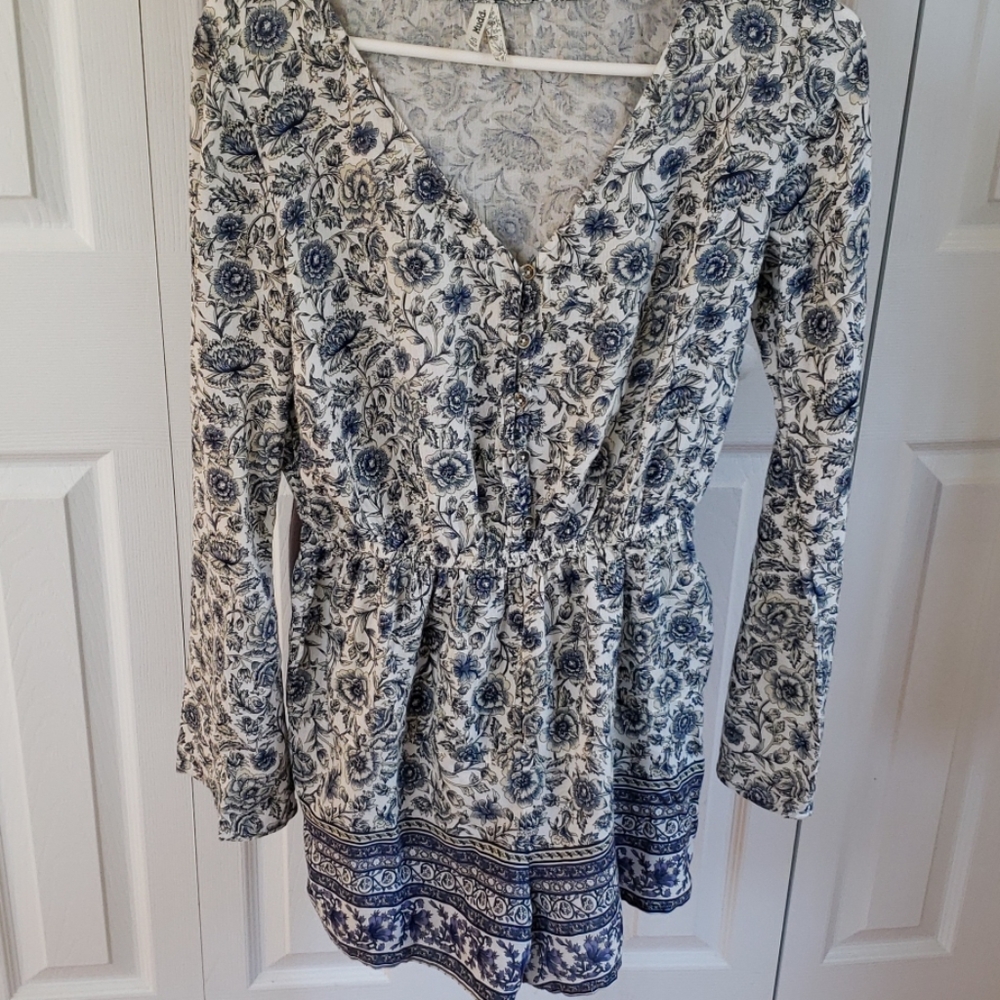 ⭐Like New⭐MUDD Long Sleeve Romper